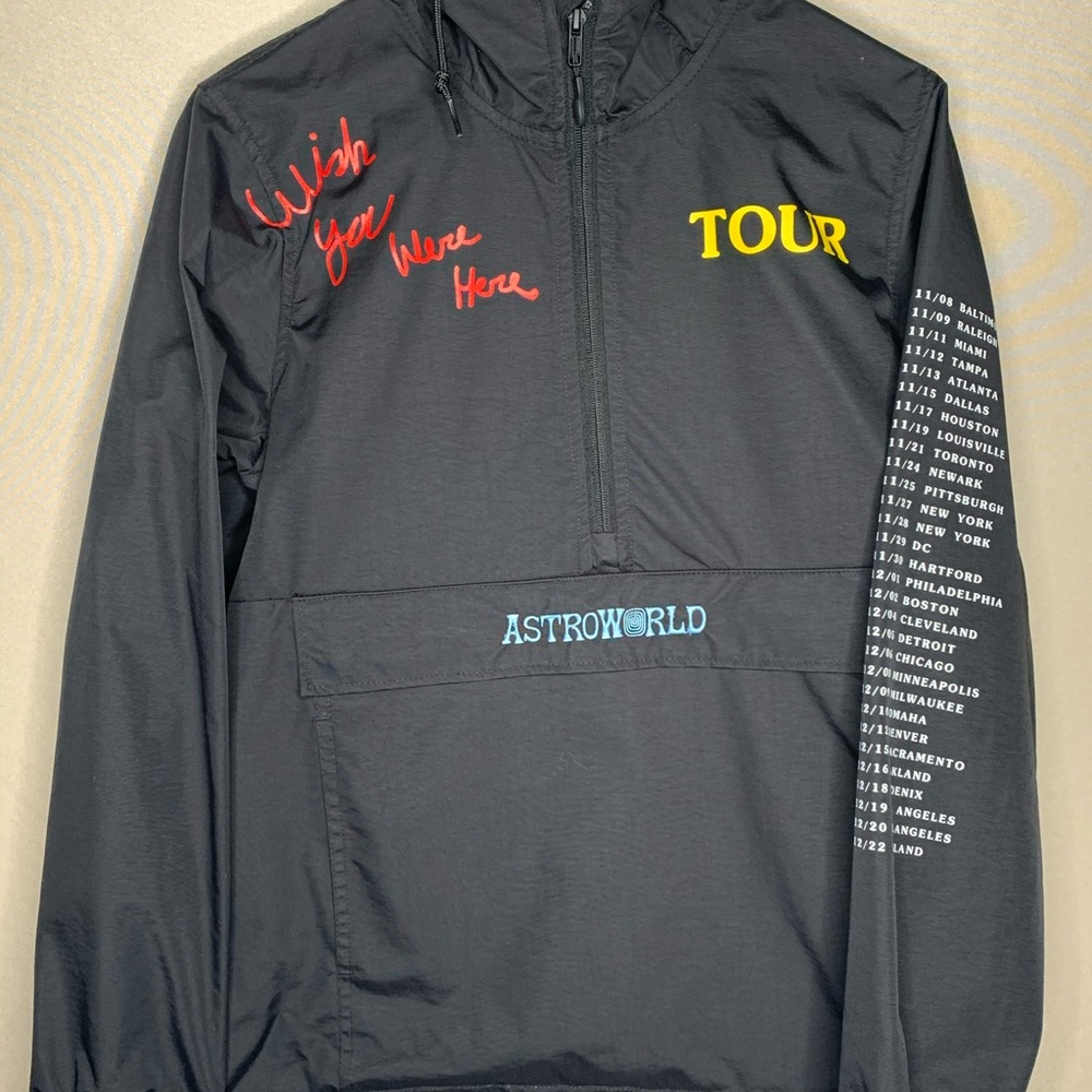 Astroworld tour merch windbreaker